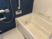 リフォーム後の浴室です。
断熱性も高く、快適なユニットバスに取替えました。
※クリナップ ユアシス