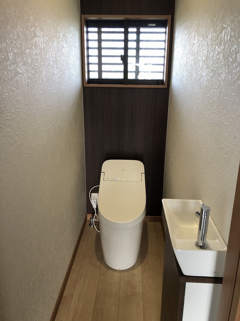 リフォーム後のトイレ